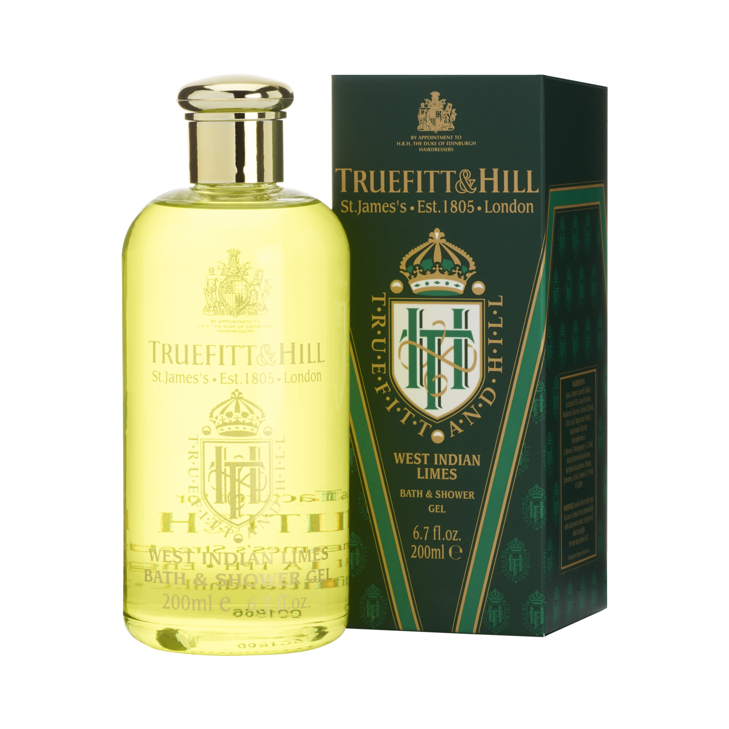 Truefitt & Hill - West Indian Limes - Bath & Shower Gel