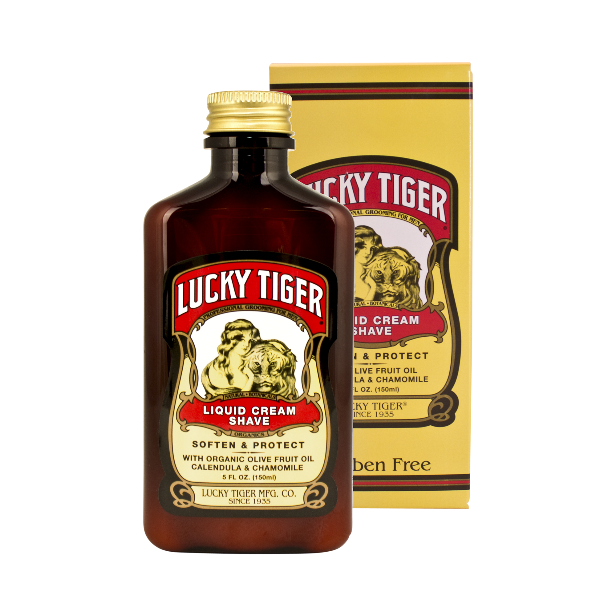 Lucky Tiger - Premium Liquid Cream Shave - flüssige Rasiercreme
