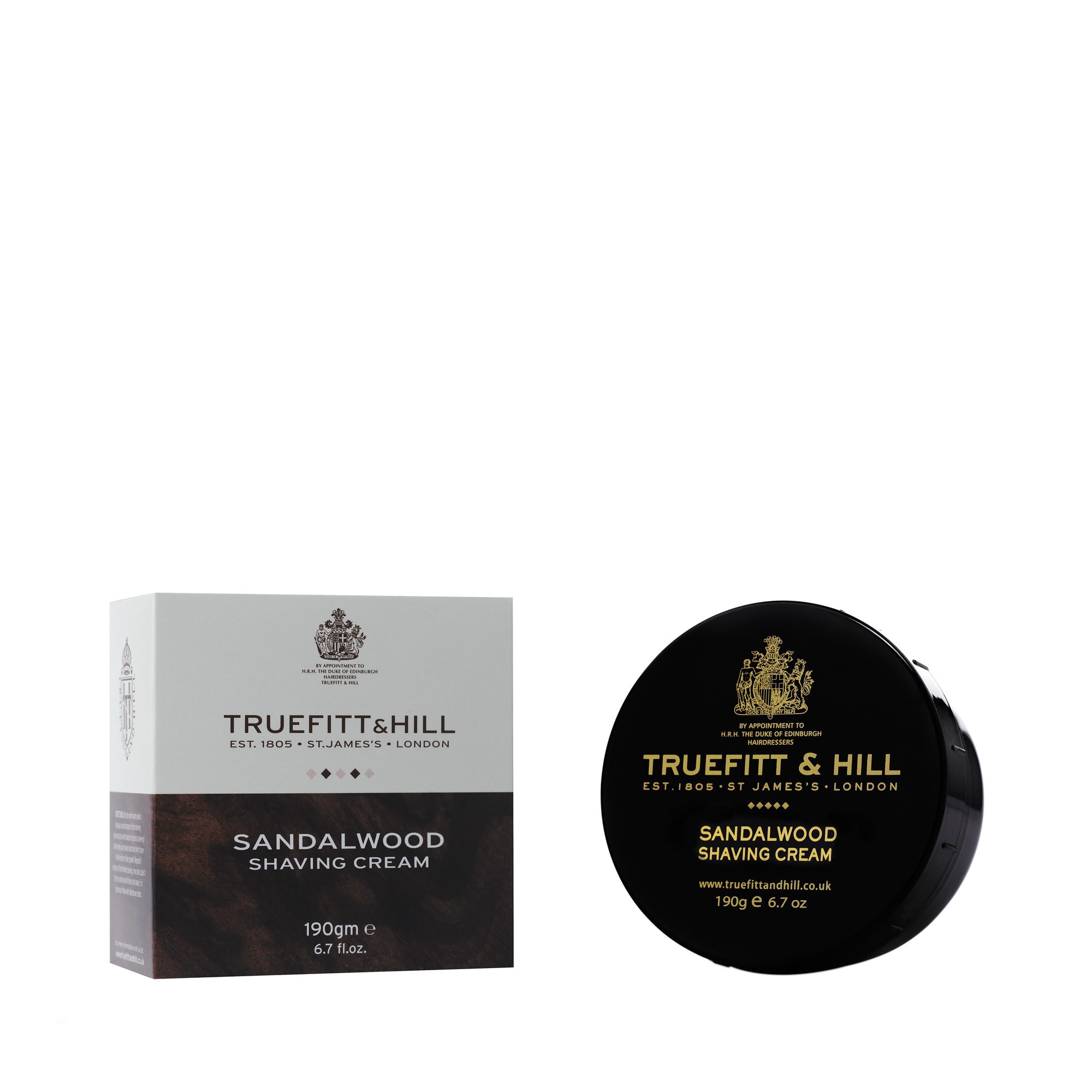Truefitt & Hill - Sandalwood Shave Cream Bowl - Rasiercreme