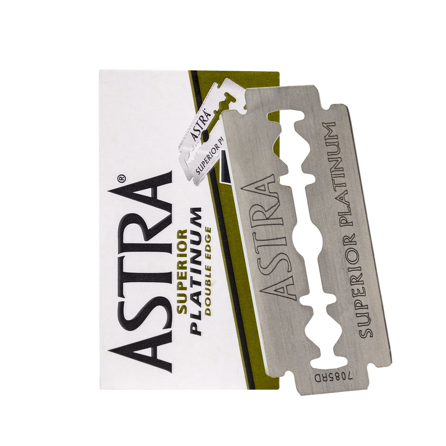 Astra - Superior Platinum - 5 Rasierklingen für traditionelle Rasierhobel