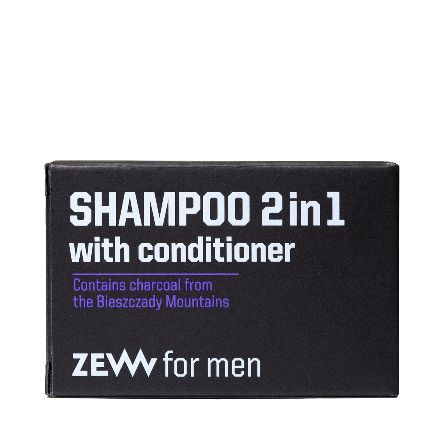 ZEW for men - Shampoo 2in1 with conditioner - 2in1 Shampoo & Conditioner mit Aktivkohle