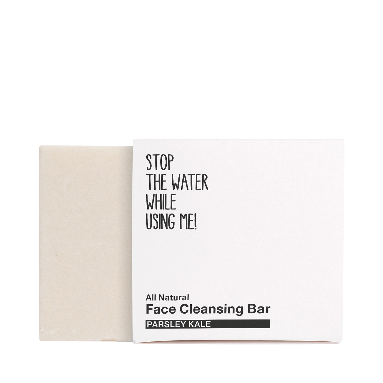 Stop The Water While Using Me! - All Natural Parsley Kale Face Cleansing Bar - Gesichtsreiniger