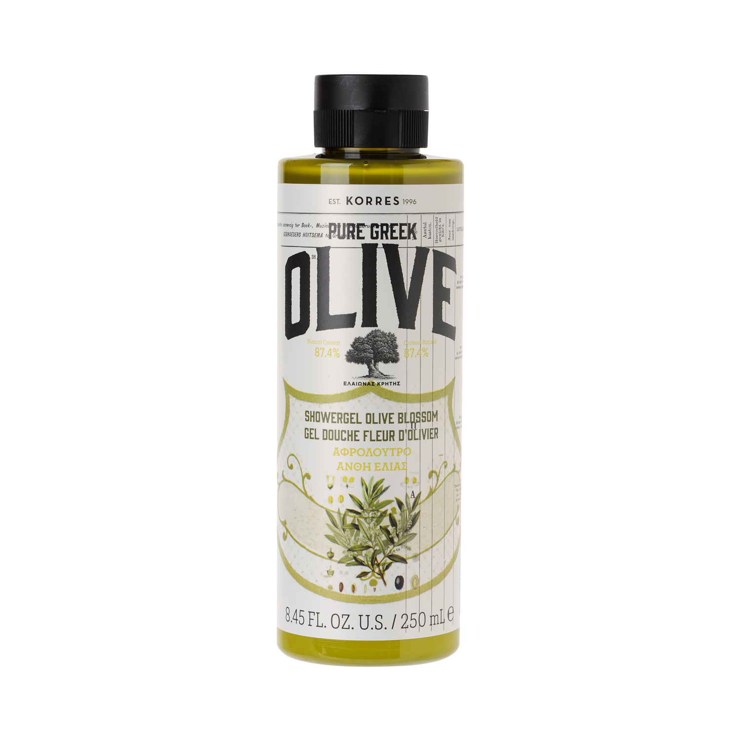 Korres - PURE GREEK OLIVE - Showergel Olive Blossom - Duschgel mit Olivenblüte