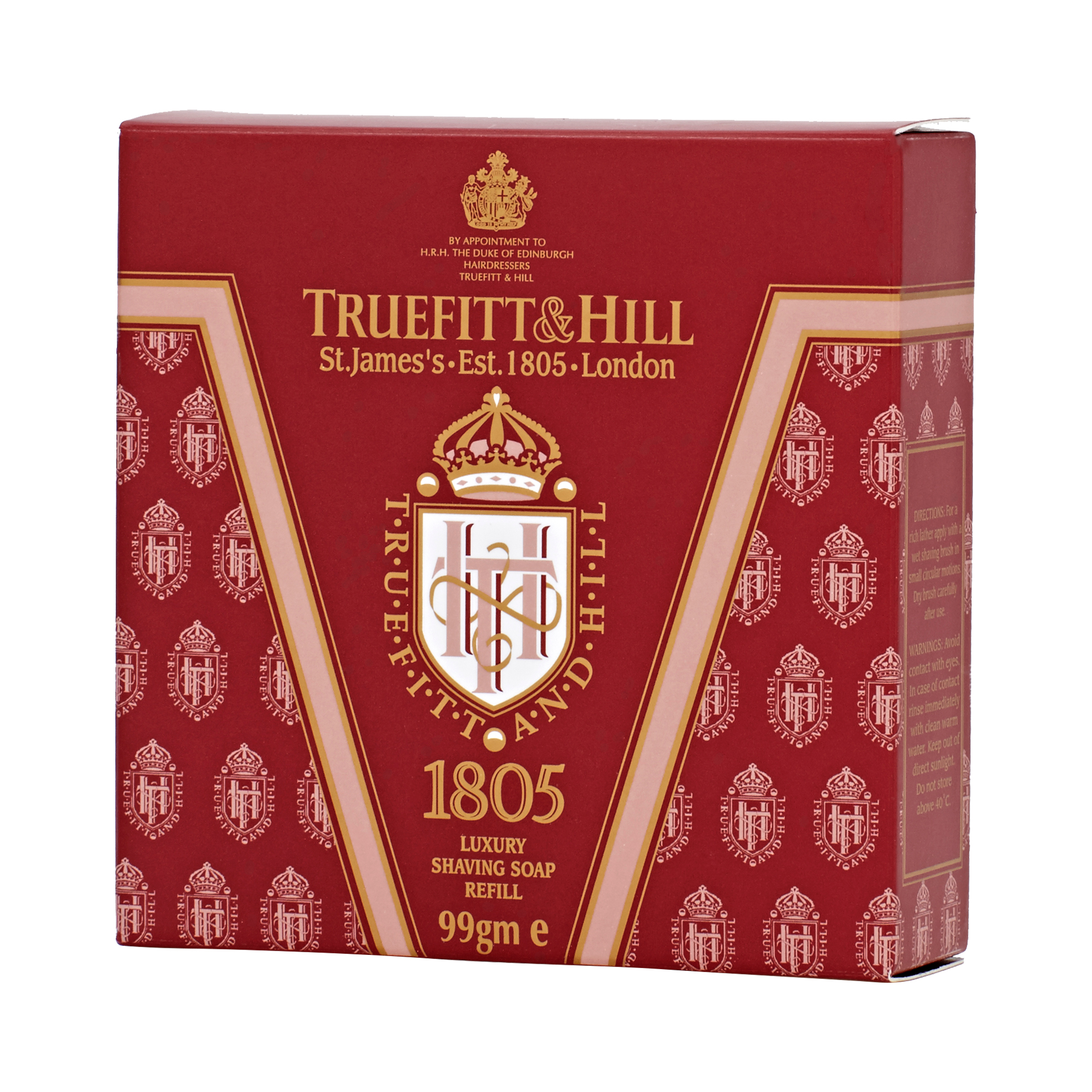 Truefitt & Hill - 1805 Shaving Soap Refill - Nachfüllpack für Holztiegel