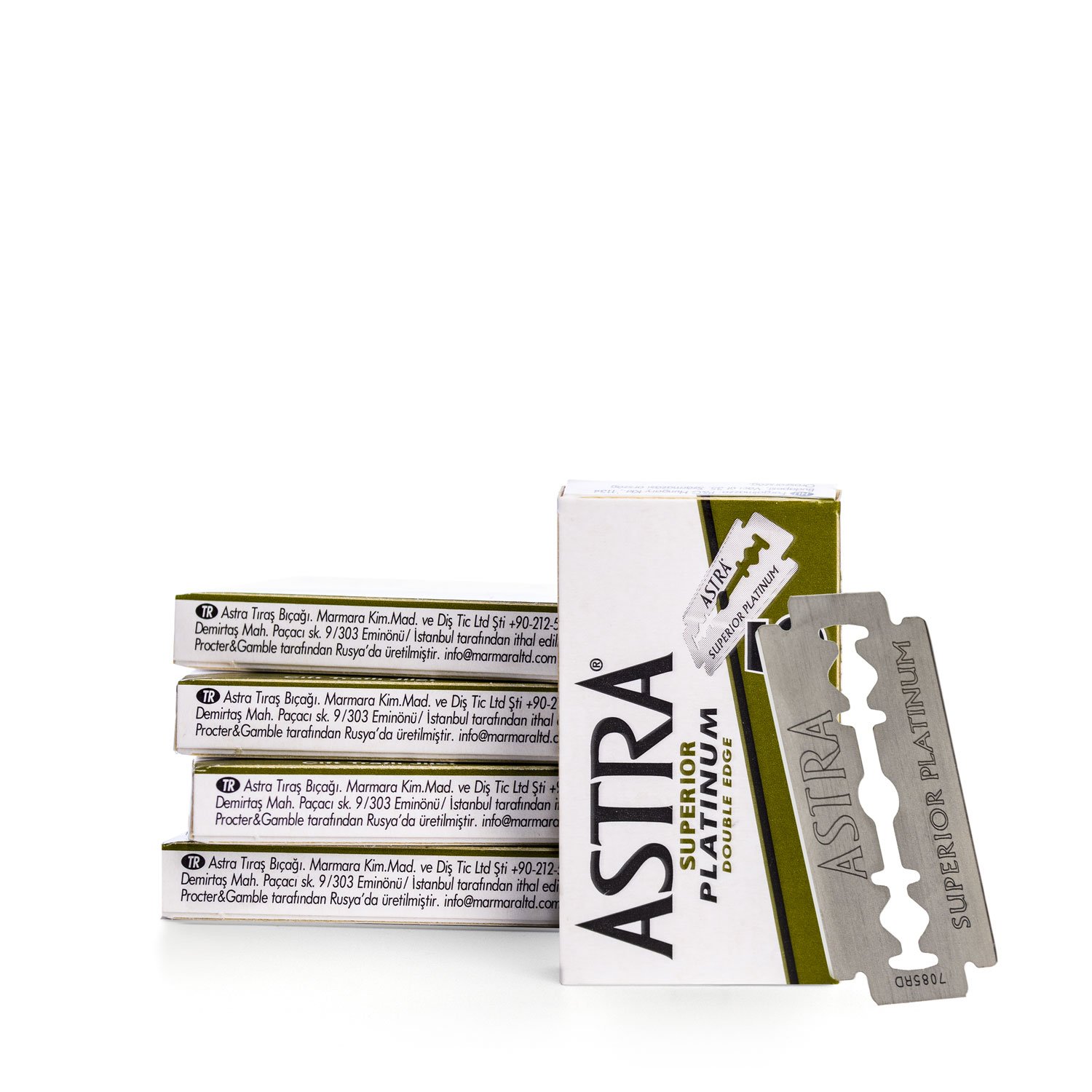 Astra - Superior Platinum - 25 Rasierklingen für traditionelle Rasierhobel