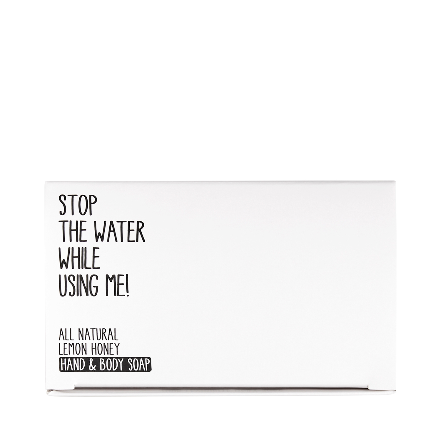 Stop The Water While Using Me! - All Natural Lemon Honey Bar Soap - Hand- & Körperseife