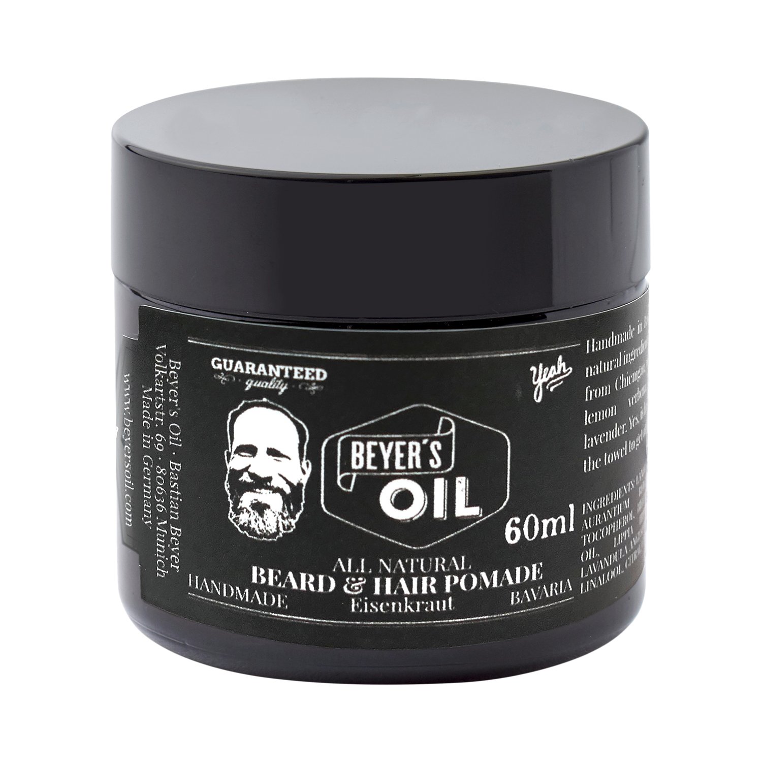 Beyer's Oil - Beard & Hair Pomade - Bart- und Haarpomade