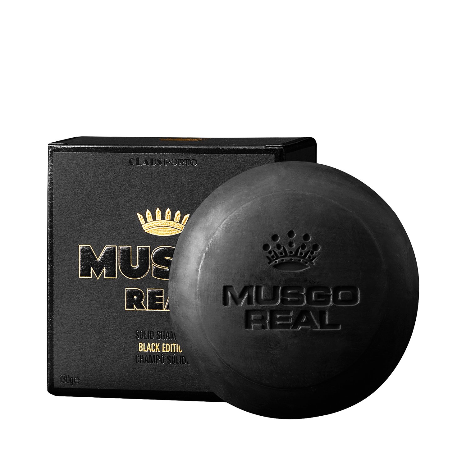 Musgo Real - Solid Shampoo Black Edition - Haar- und Körperseife