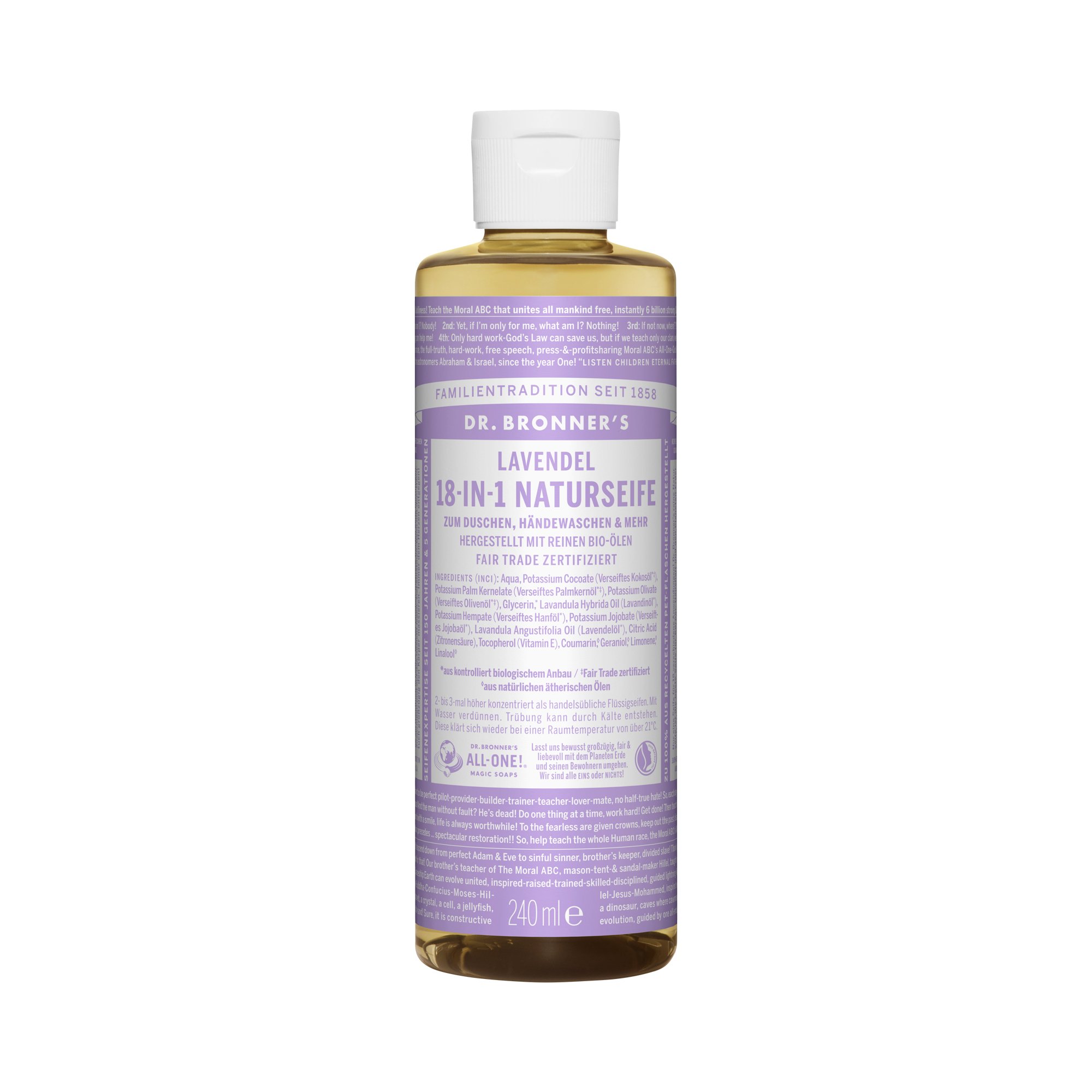 Dr. Bronner's - Liquid Soap Lavendel - Flüssigseife & Duschgel