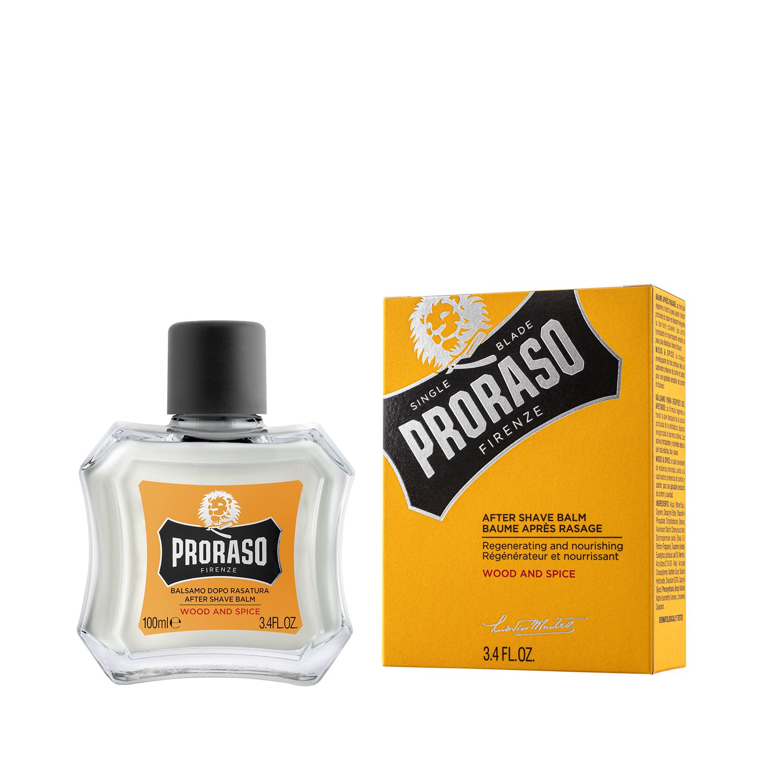 Proraso - After Shave Balm - Wood & Spice - SINGLE BLADE