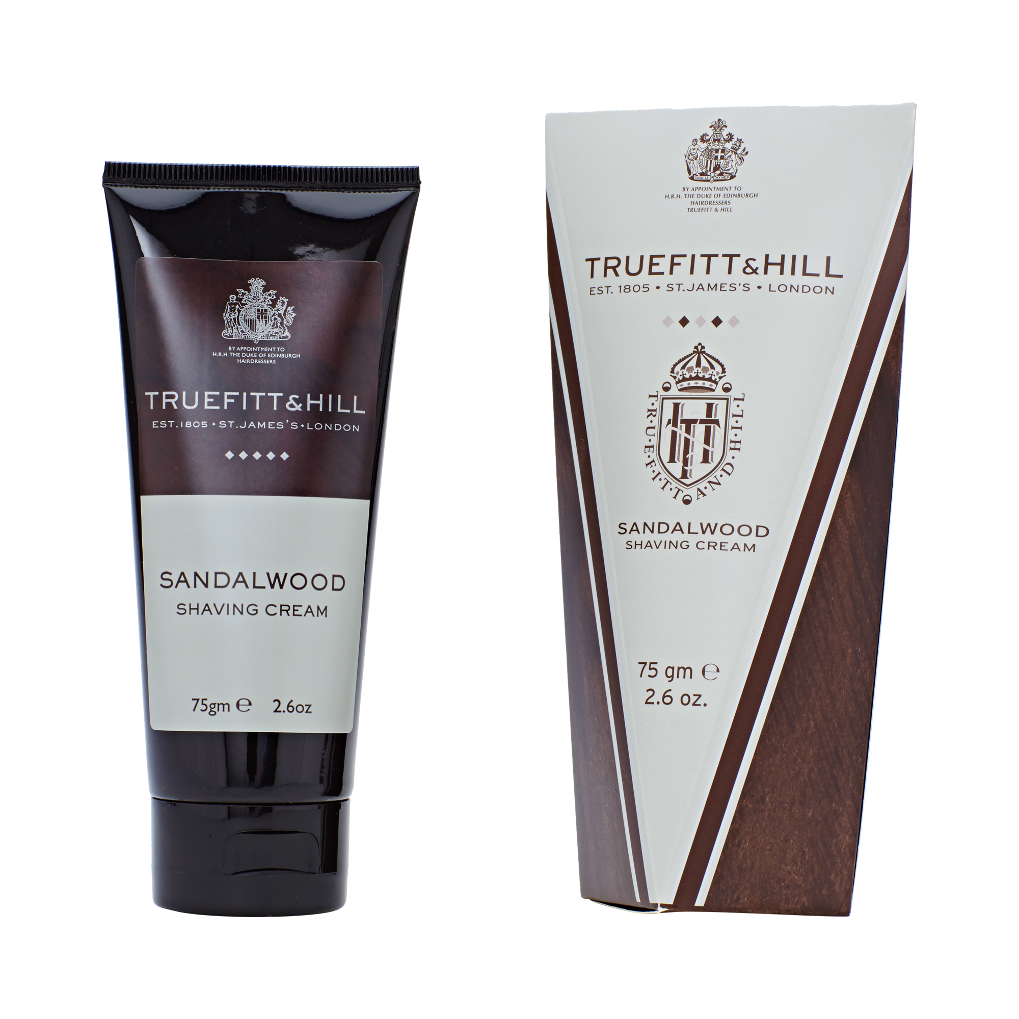 Truefitt & Hill - Sandalwood Shave Cream Tube - Rasiercreme Sandelholz