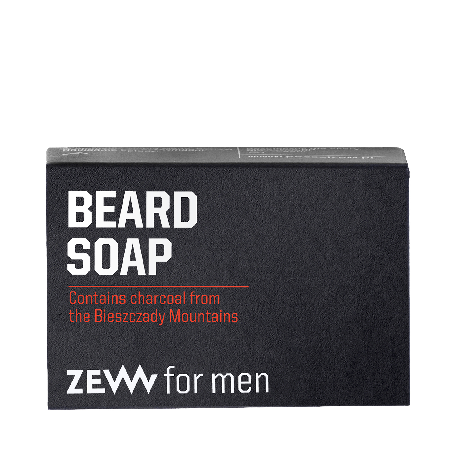 ZEW for men - Beard Soap - Bartseife mit Aktivkohle