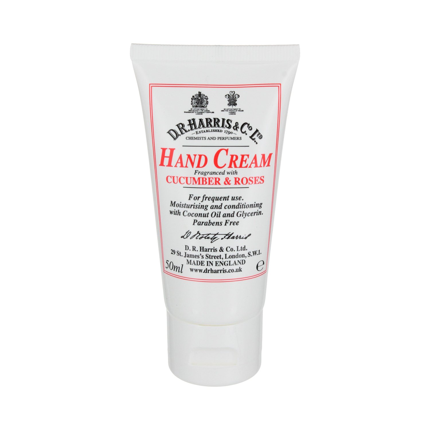 D.R. Harris - Cucumber & Roses Hand Cream - Handcreme