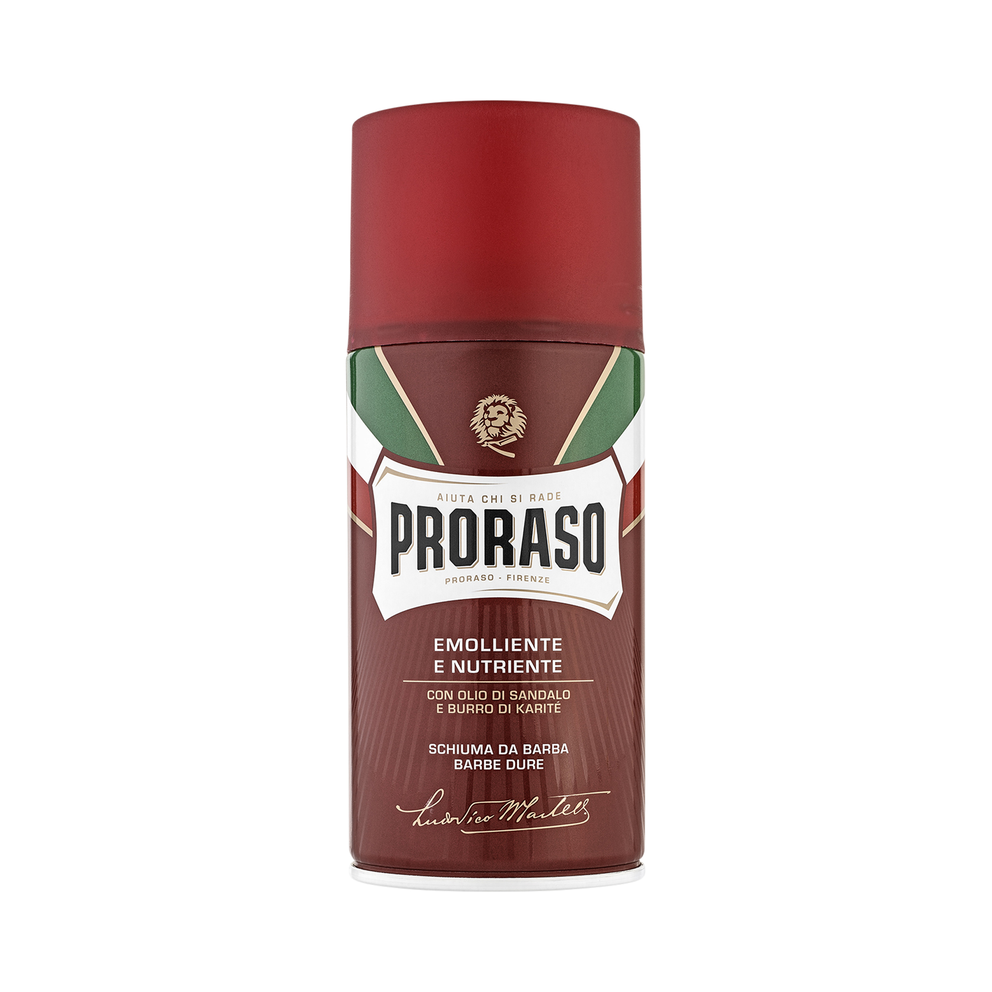 Proraso - Rasierschaum Sandelholz für trockene Haut - RED