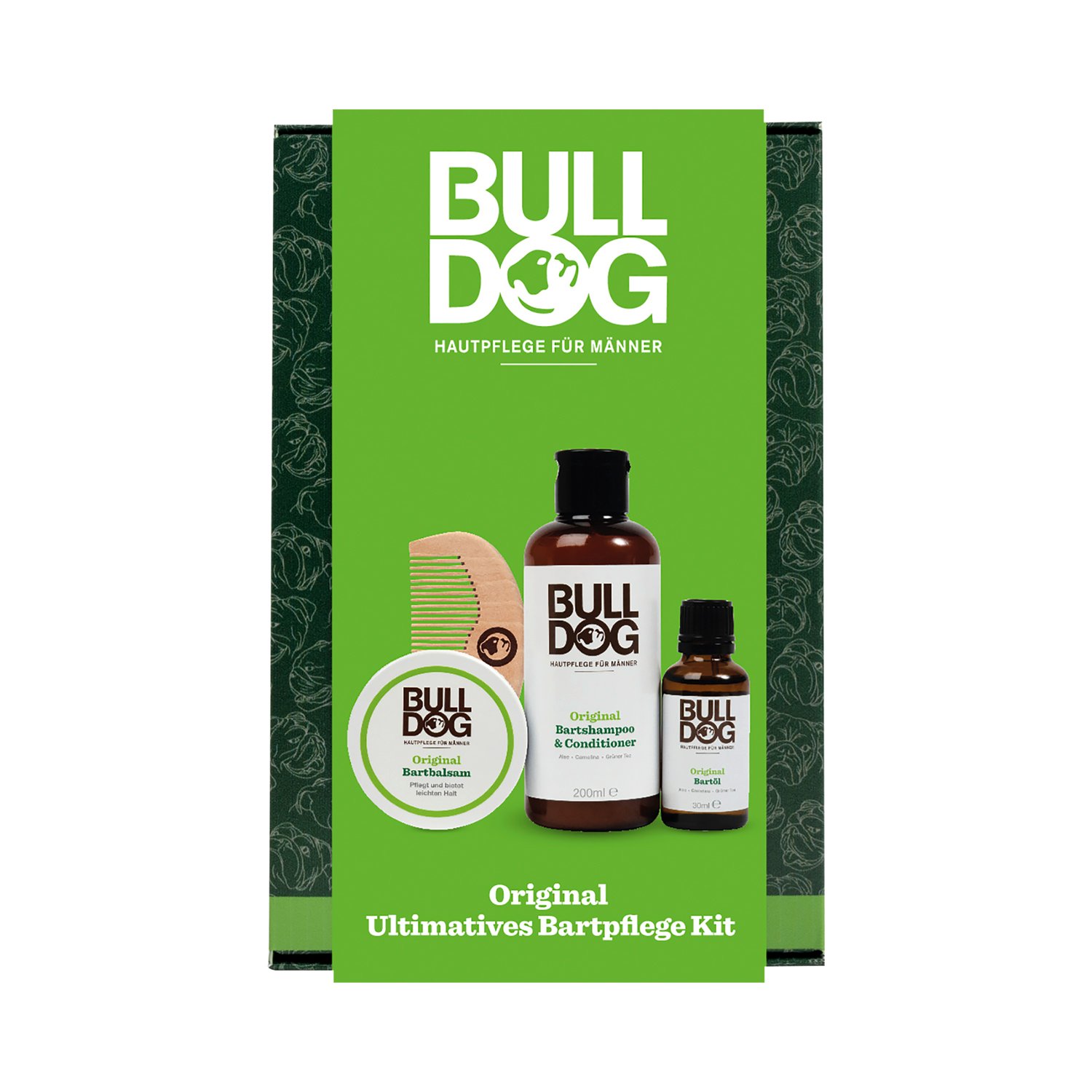 Bulldog - Ultimatives Bartpflege Kit - 4-tlg. Set