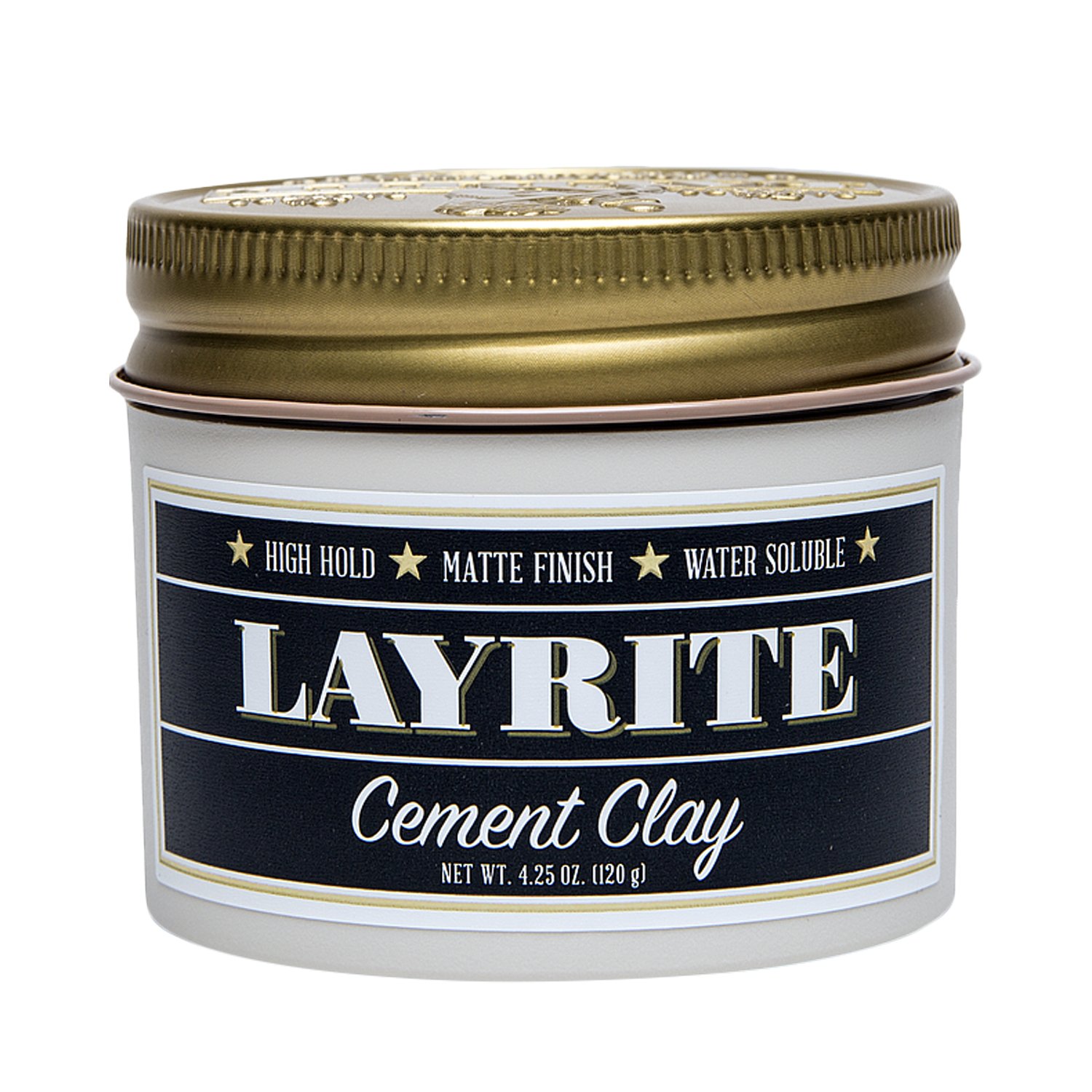 Layrite - Cement Clay - Haargel - fester Halt, mattes Finish, wasserlöslich