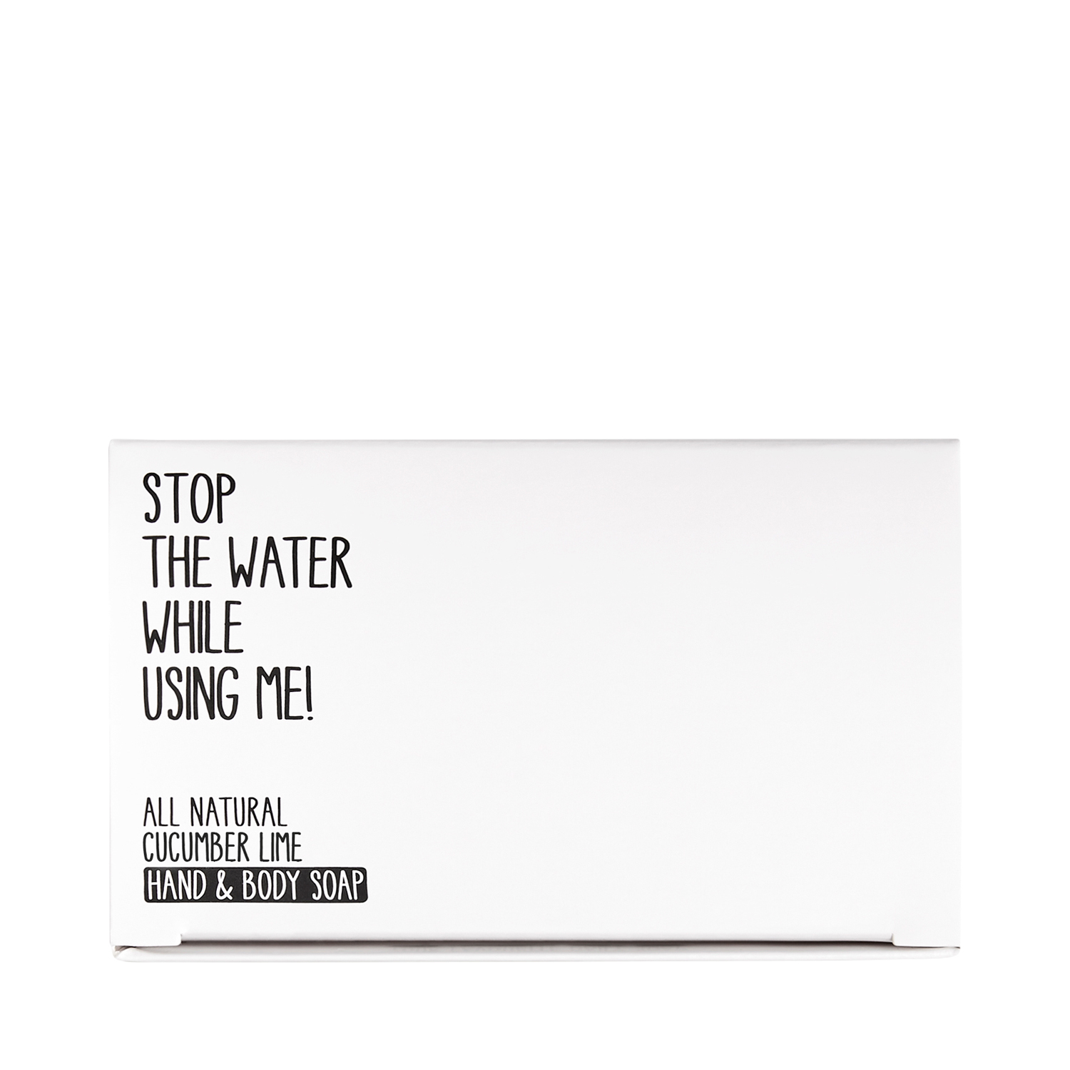 Stop The Water While Using Me! - All Natural Cucumber Lime Bar Soap - Hand - & Körperseife
