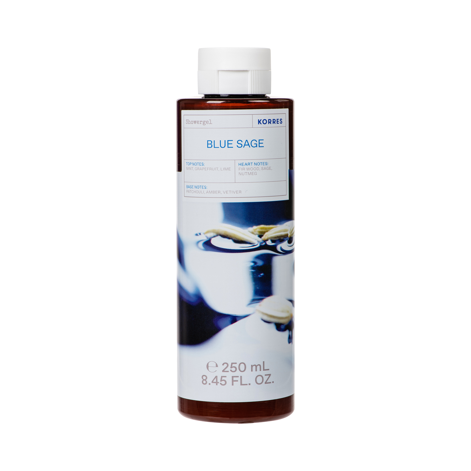 Korres - Blue Sage Showergel - parfümiertes Duschgel